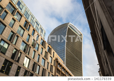 Walkie Talkie building in the City of London Walkie Talkie building in the City of London 141178339