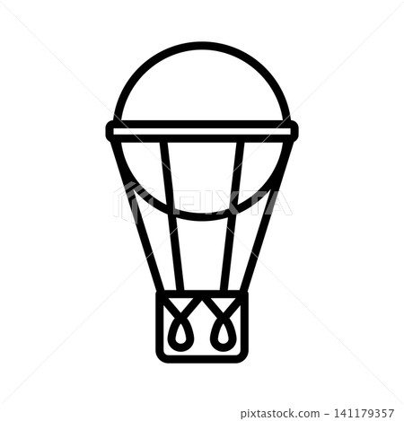 air balloon icon vector design template in white background air balloon icon vector design template in white background 141179357