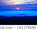 Sea of clouds, morning glow, and sunrise 631 141179689