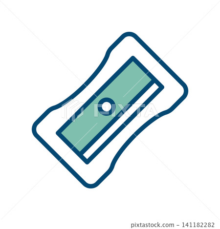 pencil sharpener icon vector design template in white background pencil sharpener icon vector design template in white background 141182282
