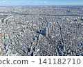 View from Tokyo Skytree in Tokyo (towards the Arakawa River and Mount Tsukuba) 141182710