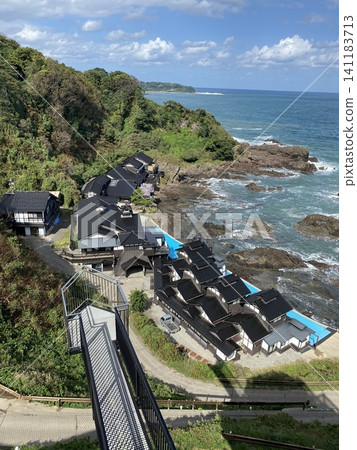 石川縣能登半島鈴岬 石川縣能登半島鈴岬 141183713