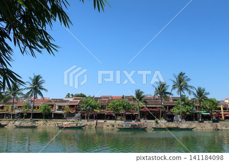 Hoi An, a tourist destination in central Vietnam, is an ancient town registered as a World Heritage Site. Hoi An, a tourist destination in central Vietnam, is an ancient town registered as a World Heritage Site. 141184098