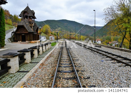 Serbia, Mokra Gora, Mokra Gora Station, Sargan Eight Heritage Railway, Mokra Gora Station Serbia, Mokra Gora, Mokra Gora Station, Sargan Eight Heritage Railway, Mokra Gora Station 141184741