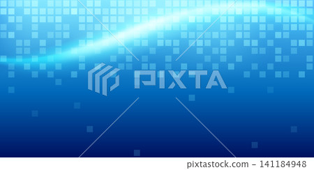 Abstract blue wave background Abstract blue wave background 141184948