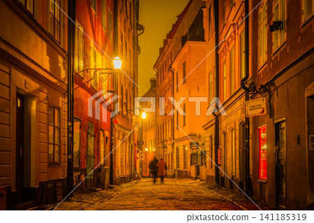 Scandinavian Stockholm townscape Scandinavian Stockholm townscape 141185319