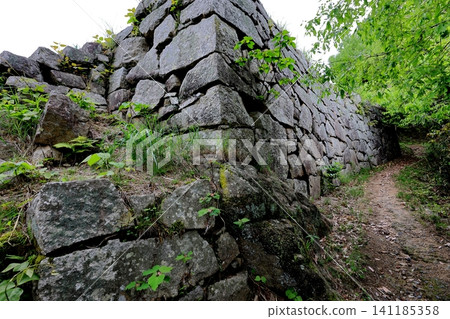 Hiroshima Prefecture, Prefectural Designated Historic Site: Aigata Castle, Stone Walls and Enclosures Hiroshima Prefecture, Prefectural Designated Historic Site: Aigata Castle, Stone Walls and Enclosures 141185358