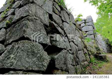 Hiroshima Prefecture, Prefectural Designated Historic Site: Aigata Castle, Stone Walls and Enclosures Hiroshima Prefecture, Prefectural Designated Historic Site: Aigata Castle, Stone Walls and Enclosures 141185361