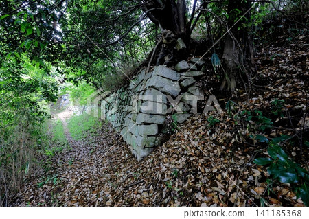 Hiroshima Prefecture, Prefectural Designated Historic Site: Aigata Castle, Stone Walls and Enclosures Hiroshima Prefecture, Prefectural Designated Historic Site: Aigata Castle, Stone Walls and Enclosures 141185368