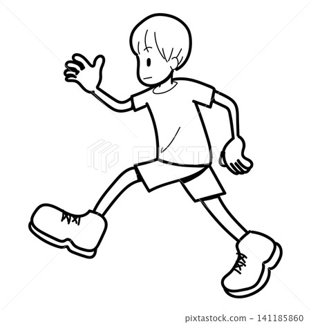 A running man (unpainted) A running man (unpainted) 141185860