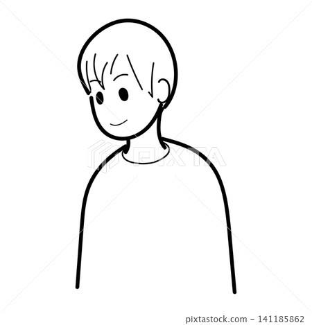 Simple male (no makeup) Simple male (no makeup) 141185862
