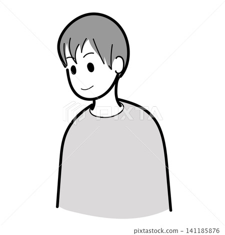 簡單的男性(有顏色) 簡單的男性(有顏色) 141185876