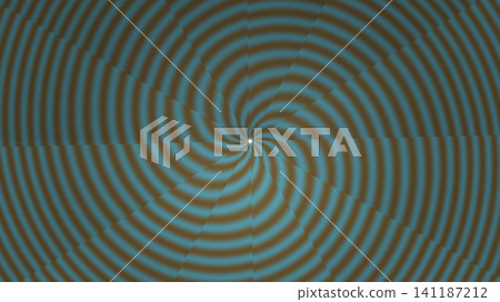 Circular patterns in blue and brown colors Circular patterns in blue and brown colors 141187212