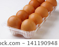 Raw egg pack (food ingredient) 141190948
