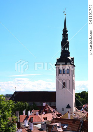 Streetscape of Tallinn's Old Town, a UNESCO World Heritage Site in Estonia, one of the Baltic states (1) Streetscape of Tallinn's Old Town, a UNESCO World Heritage Site in Estonia, one of the Baltic states (1) 141191743
