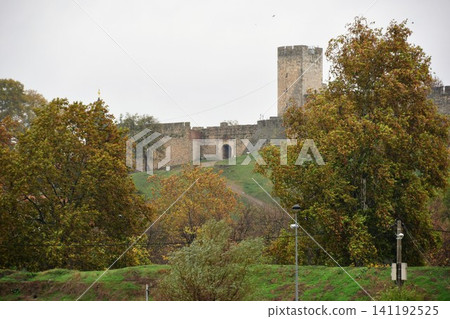 Serbia, Belgrade, Danube River cruise, Danube River, Belgrade Fortress, Dizar Tower Serbia, Belgrade, Danube River cruise, Danube River, Belgrade Fortress, Dizar Tower 141192525
