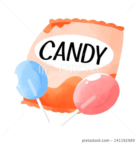 Candy packaging | Lollipop Candy packaging | Lollipop 141192989