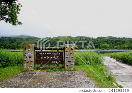 Rishiri Island Otatomari swamp in Hokkaido Rishiri Island Otatomari swamp in Hokkaido 141193319