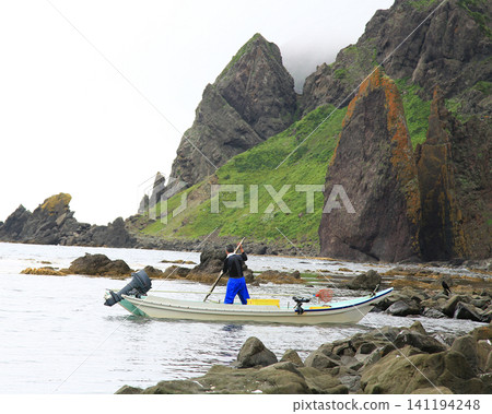 Hokkaido Rebun Island Jizoite Hokkaido Rebun Island Jizoite 141194248