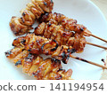 Yakitori (chicken skin skewer) 141194954