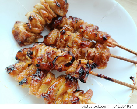 烤雞肉串(雞皮串) 烤雞肉串(雞皮串) 141194954