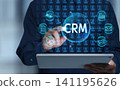 A customer relationship management (CRM) solution that integrates customer data and information. It integrates communication history and marketing data. 141195626