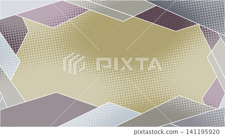 Abstract background with geometric patterns and halftone texture design Abstract background with geometric patterns and halftone texture design 141195920