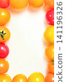 A frame of colorful cherry tomatoes (vertical) 141196326