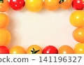 A frame of colorful cherry tomatoes (horizontal) 141196327