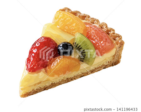 Fruit tart (without plate) 141196433