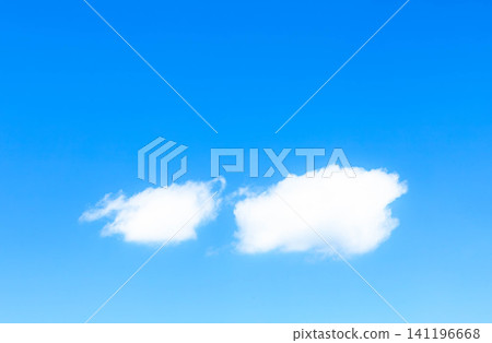 A simple landscape of blue sky and white clouds in summer A simple landscape of blue sky and white clouds in summer 141196668