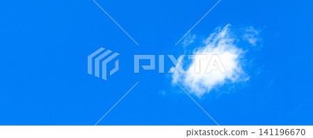 夏日藍天白雲的簡單風景 夏日藍天白雲的簡單風景 141196670