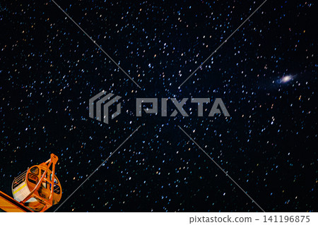 A fantastical night view from a gondola overlooking a sky full of twinkling stars at Miyama Pass in Hokkaido. A fantastical night view from a gondola overlooking a sky full of twinkling stars at Miyama Pass in Hokkaido. 141196875
