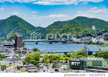 View of the Kiso River from Igiyama View of the Kiso River from Igiyama 141197275