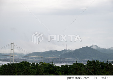 Rainy scenery in Muroran City, Hokkaido, Japan Rainy scenery in Muroran City, Hokkaido, Japan 141198148