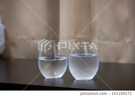 Beautiful glass found in a hotel in Muroran, Hokkaido, Japan. 141198571