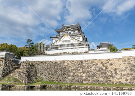 大阪府岸和田市岸和田城,晴空萬裡 大阪府岸和田市岸和田城,晴空萬裡 141199793