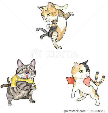 Nekomata (Cat Spirit) - Set of 3 Nekomata (Cat Spirit) - Set of 3 141200359