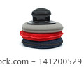Car polishing sponge kit with handle for detailing and waxing surfaces 141200529