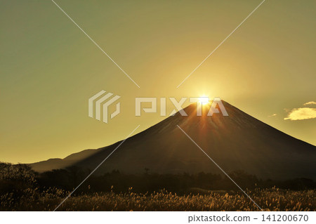 秋日黎明:鑽石富士 秋日黎明:鑽石富士 141200670