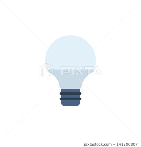 Tips icon for helpful suggestion or advice feature. Lightbulb symbol for assistant application or help section. Icon design flat style Tips icon for helpful suggestion or advice feature. Lightbulb symbol for assistant application or help section. Icon design flat style 141200807