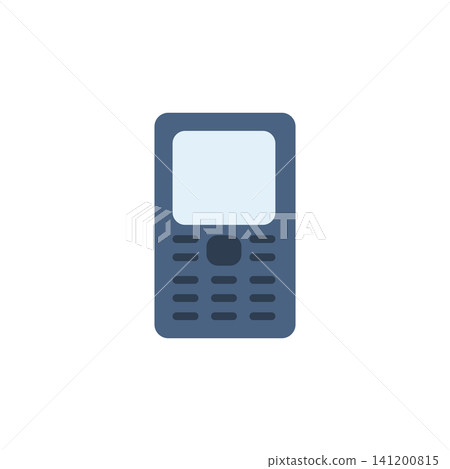 Phone icon for calling feature or contact in application. Handset receiver symbol for communication software. Icon design flat style Phone icon for calling feature or contact in application. Handset receiver symbol for communication software. Icon design flat style 141200815