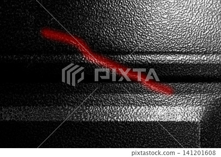 Scratch iron structure damaged metal surface broken steel dent close up Scratch iron structure damaged metal surface broken steel dent close up 141201608