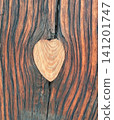 Heart-shaped wood grain repair 141201747