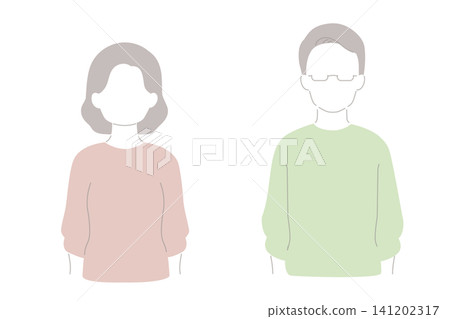 簡約男女套裝 簡約男女套裝 141202317