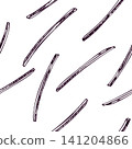 Beetroot slice seamless pattern. Hand drawn vector illustration of beet strips. Graphic engraving style ink sketch for food print, textile, wallpaper, wrapping paper and menu design. 141204866