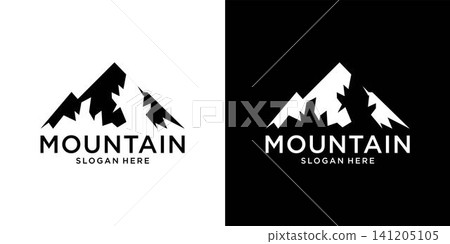 Vintage mountain vector logo design and illustration Vintage mountain vector logo design and illustration 141205105