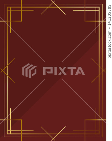 Luxurious Art Deco background, vertical orientation, dark brown & gold Luxurious Art Deco background, vertical orientation, dark brown & gold 141205585