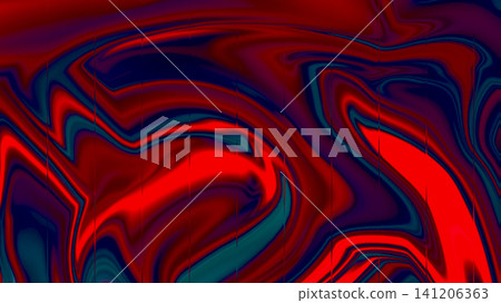 Abstract Red Blue Marble Liquid Swirl Background Abstract Red Blue Marble Liquid Swirl Background 141206363