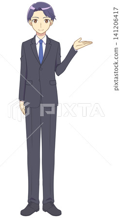 Men with suit to show Men with suit to show 141206417